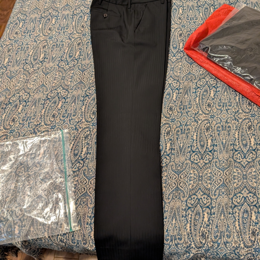 Prada Classic Black Straight Leg Pants - Picture 1 of 3